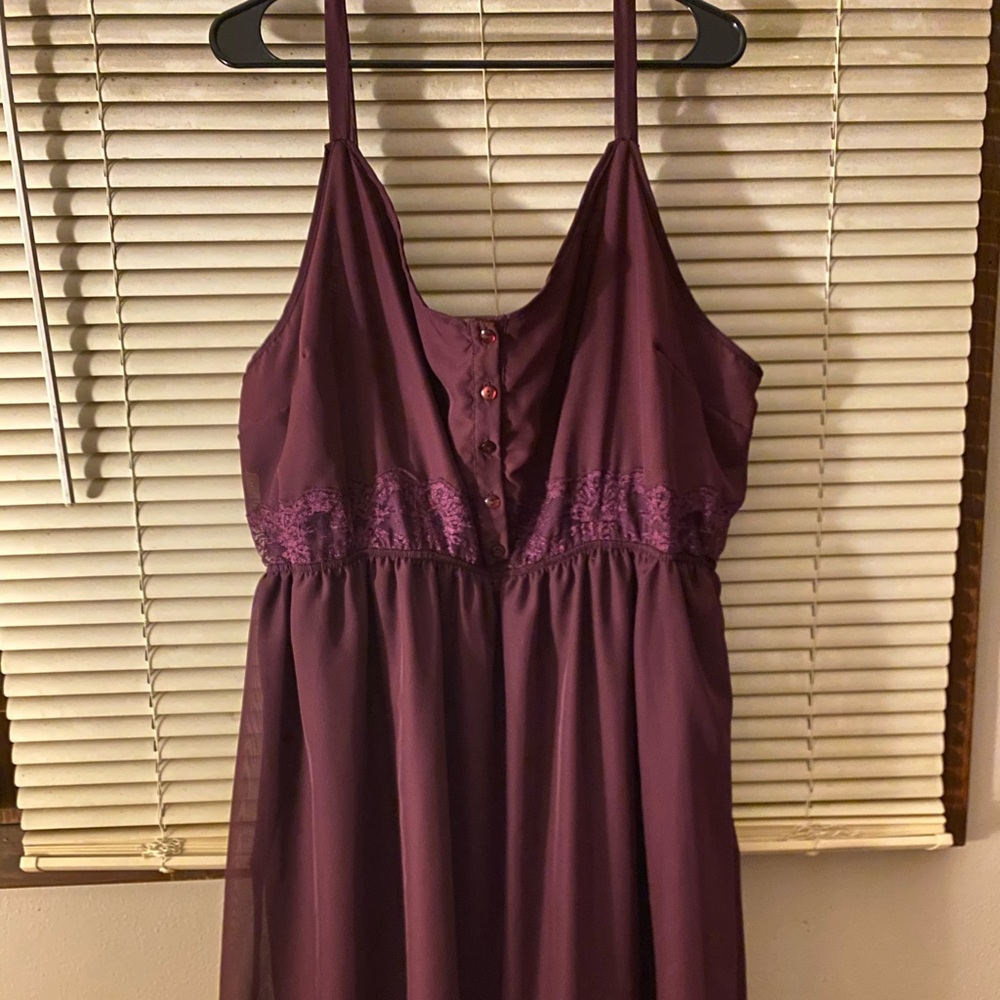 Plus Size Torrid Purple Dress